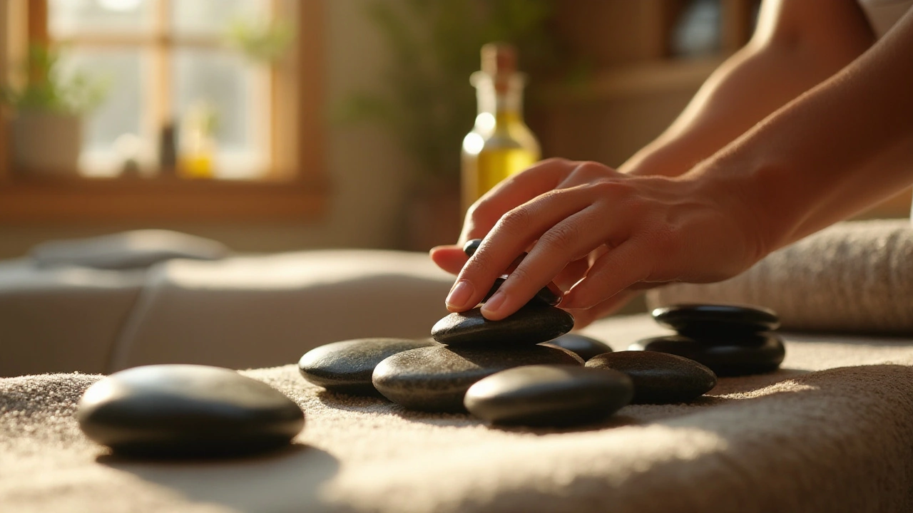 Techniques and Tools of Stone Massage