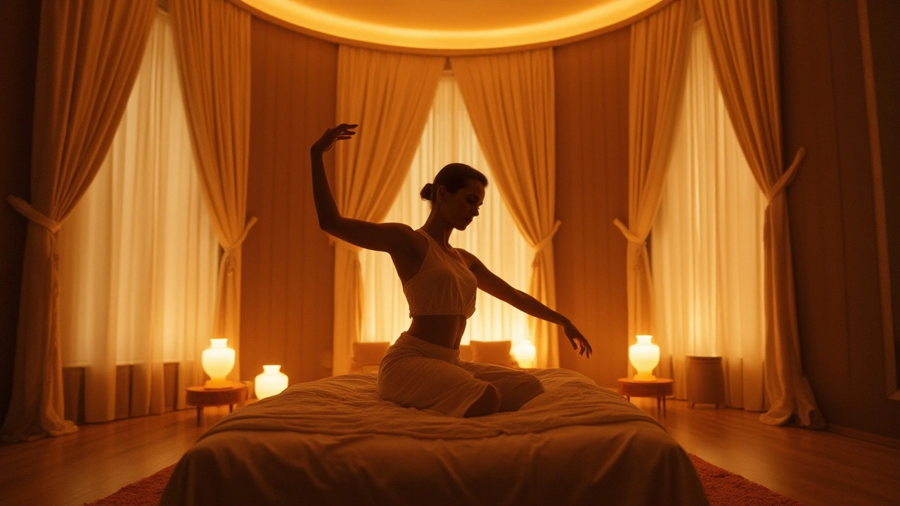 Unveiling the Enchantment: A Private Dance with a Masseuse